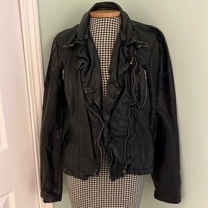 Free People Leather Jacket